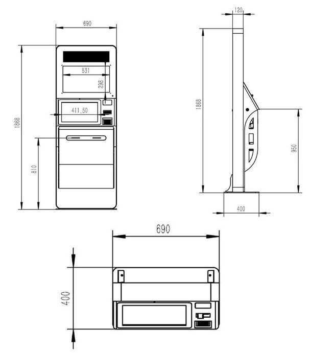 智能酒店自助入住機--廣州磐眾智能科技有限公司