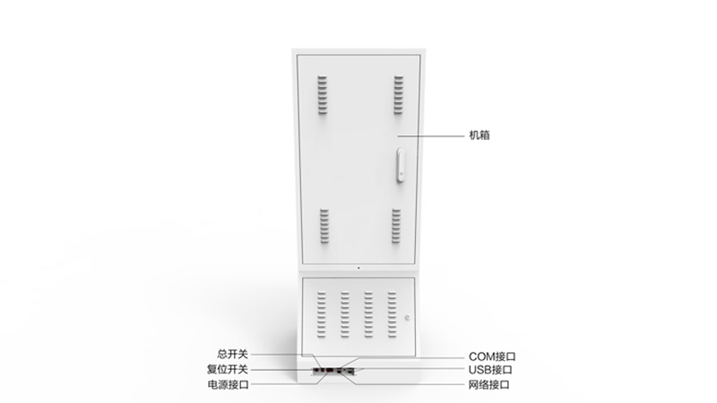 機箱、總開關(guān)、USB接口、網(wǎng)絡(luò)接口、電源接口、com接口-廣州磐眾智能科技有限公司